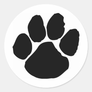 WILDCATS DEN CLASSIC ROUND STICKER