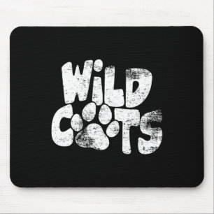 Wildcats Football School Sports Fan Team Spirit Mouse Mat