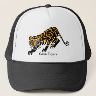 Wildcats - Save TIGERS - Conservation - Nature Trucker Hat