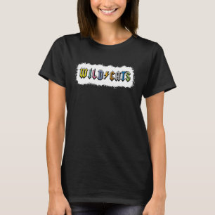 Wildcats School Sports Fan Team T-Shirt