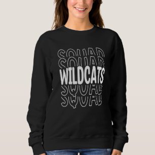 Wildcats School Sports Team Mascot Town Go College Sweatshirt