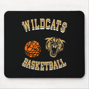 Wildcats Sketll Mom Wildcats Gold Black Wildcat Ma Mouse Mat