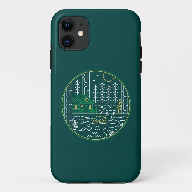 Wildcome Home 1 Case-Mate iPhone Case (Back)
