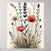 Wildcrafted Harmony – Boho Botanical Line Art