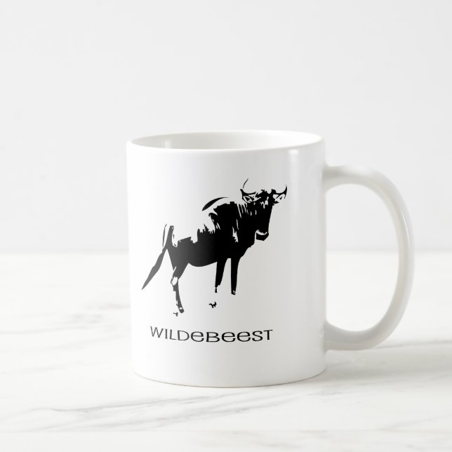 Wildebeest Coffee Mug (Right)