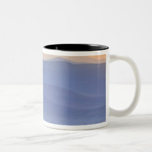 Wildebeest during migration, Connochaetes Two-Tone Coffee Mug
