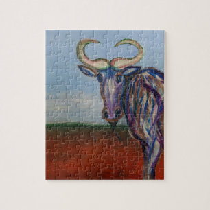 Wildebeest Jigsaw Puzzle