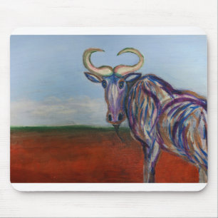 Wildebeest Mouse Mat