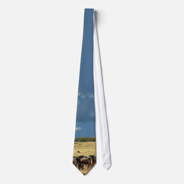 Wildebeest ties (gnu) (Front)