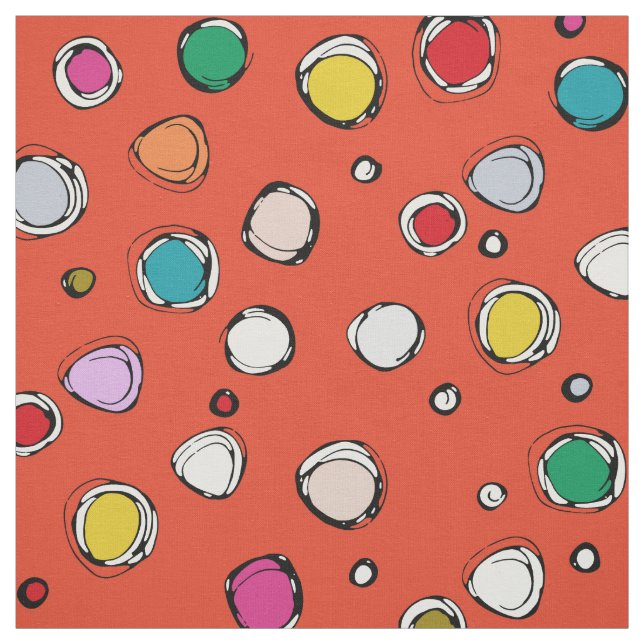 wilderdot cadmium fabric (Swatch)