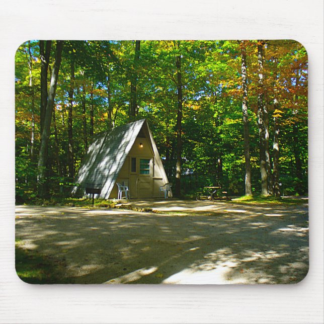 Wilderness A-Frame Camping at Campground Mouse Mat (Front)