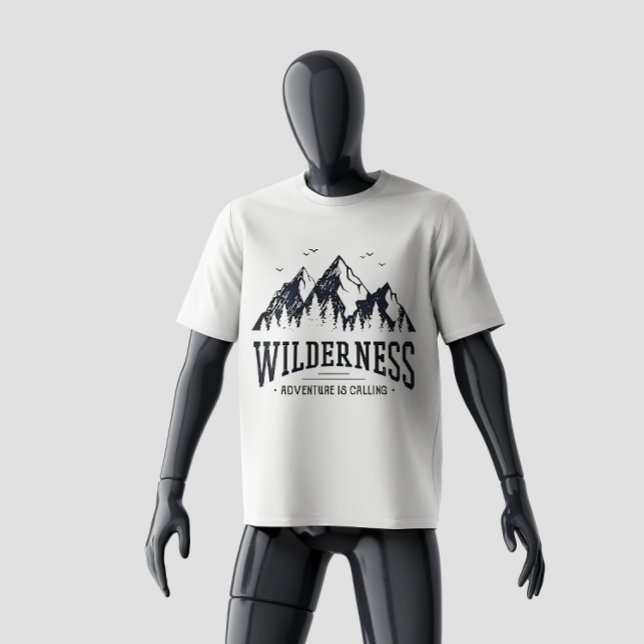 Wilderness Adventure Is Calling T-Shirt (Creator Uploaded)