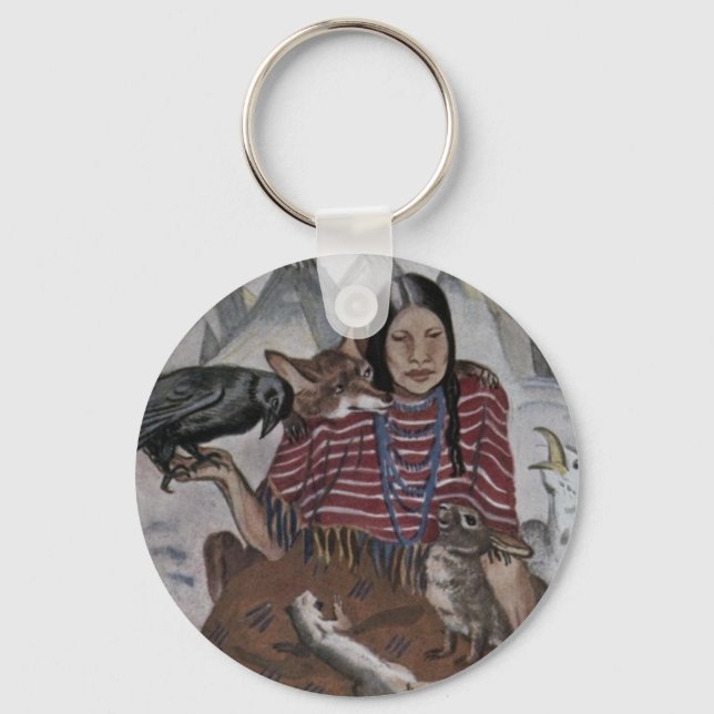 "Wilderness Allies" Key Ring (Front)