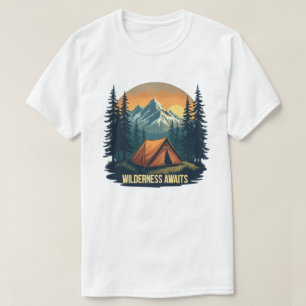 Wilderness Awaits T-Shirt Embrace the Adventure