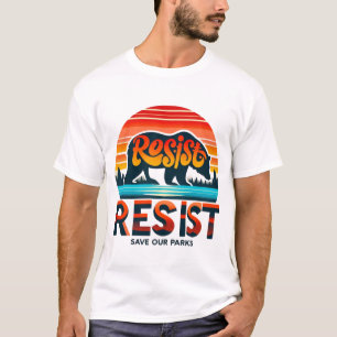 Wilderness Bear Resist – Environmental Activism T-Shirt