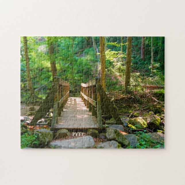 Wilderness Bridge Jigsaw Puzzle (Horizontal)