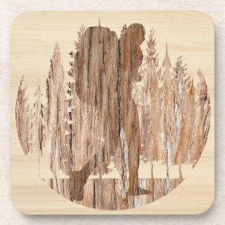 Wilderness Calls Hiker In Wood Coaster