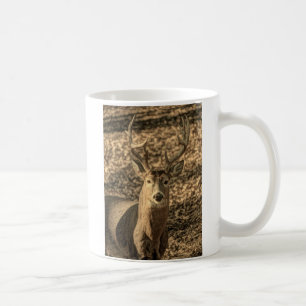 wilderness Camouflage outdoorsman whitetail deer Coffee Mug