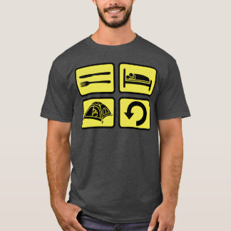 wilderness camping daily repeat boy T-Shirt