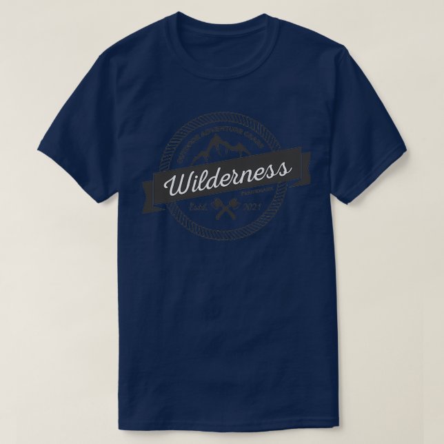 Wilderness Classic TShirt (Design Front)