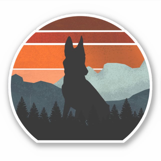 Wilderness Dutch Shepherd Dutchie Malinois Gift (Front)