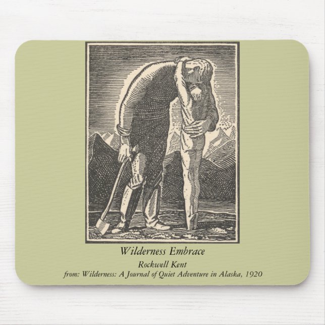 Wilderness Embrace Mouse Mat (Front)