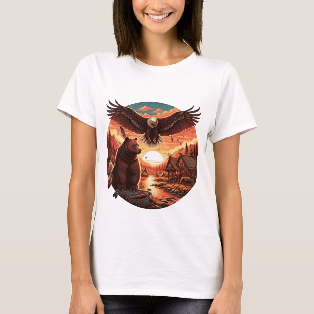 Wilderness Freedom  T-Shirt (Front)