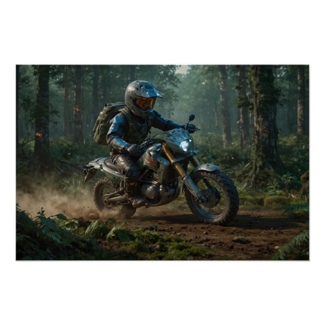 Wilderness Motocross - Dirtbike Racer II Poster (Front)
