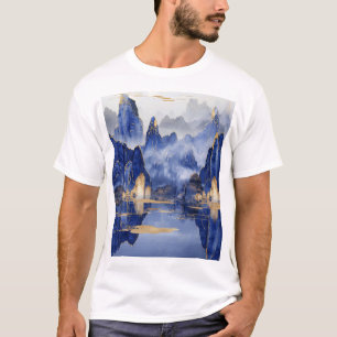 Wilderness Mountain View Photo T-Shirt