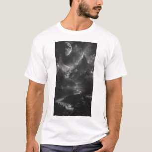 Wilderness Mountain View Photography T-Shirt
