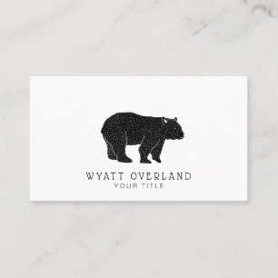 Wilderness Naturalist Hiking Guide Business Card