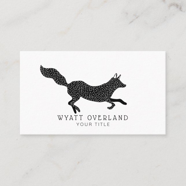 Wilderness Naturalist Hiking Guide Business Card (Front)