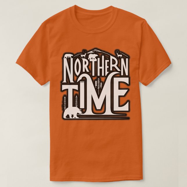Wilderness Northern exposure TShirt (Design Front)