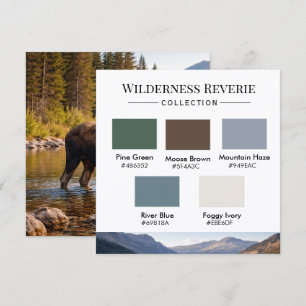 Wilderness Reverie Colour Palette Card