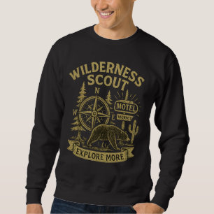 Wilderness Scout – Explore More Sweatshirt