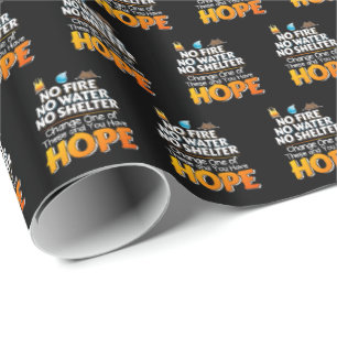 Wilderness Survival Rules - Always Have Hope Wrapping Paper