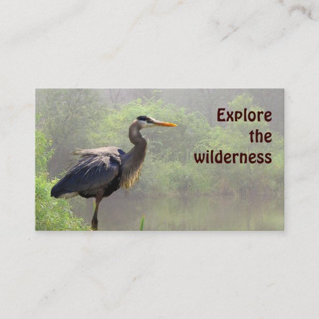 Wilderness Tours Business Card (Front)