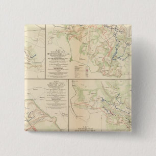 Wilderness, Va Spotsylvania CH Todd's Tavern 15 Cm Square Badge