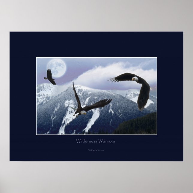 WILDERNESS WARRIORS Art Poster (Front)