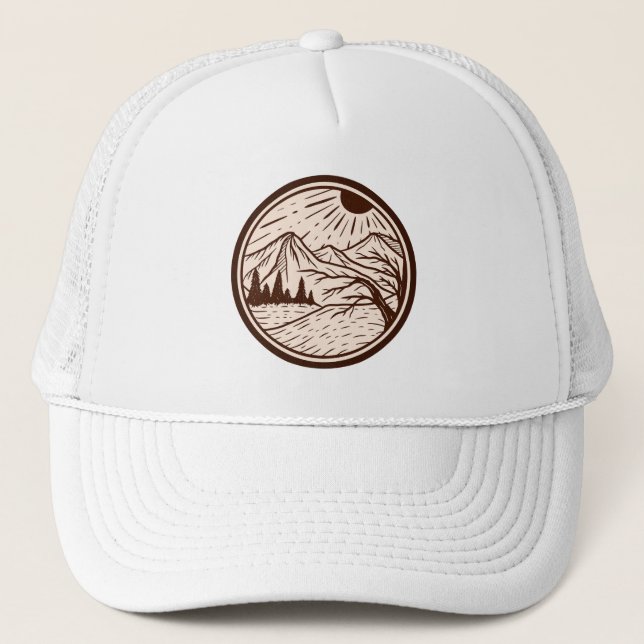Wilderness Whispers Trucker Hat (Front)