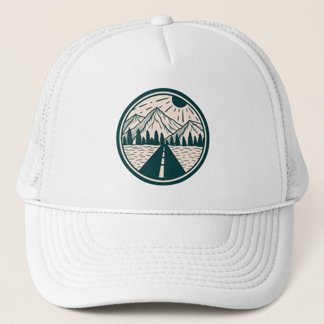 Wilderness Whispers Trucker Hat (Front)