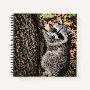 Wilderness Wild Racoon Notebook