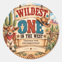 Wildest One in the West Cowboy First Birthday