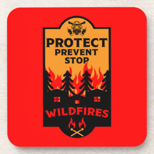 Wildfire Prevention Coaster