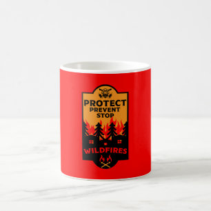 Wildfire Prevention Magic Mug