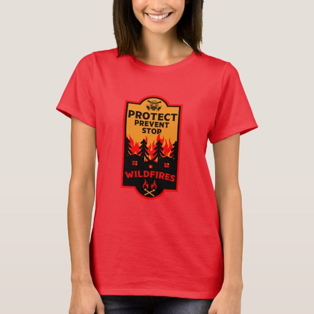 Wildfire Prevention T-Shirt (Front)