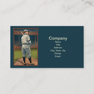 Wildfire Schulte, Chicago Cubs, 1911 Business Card