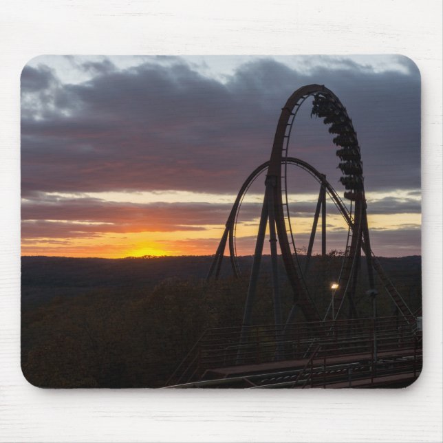 Wildfire Sunset Mouse Mat (Front)