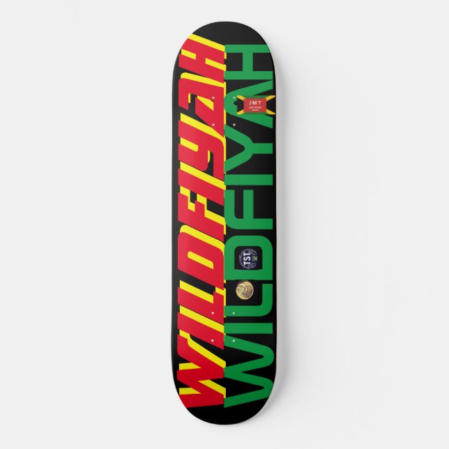 WILDFIYAH  JMT SK8 8 1/4" Skateboard Deck (Front)