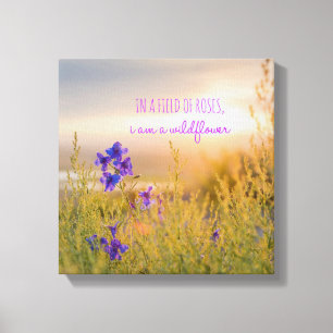 Wildflower 12" x 12", 1.5", Single Canvas Print
